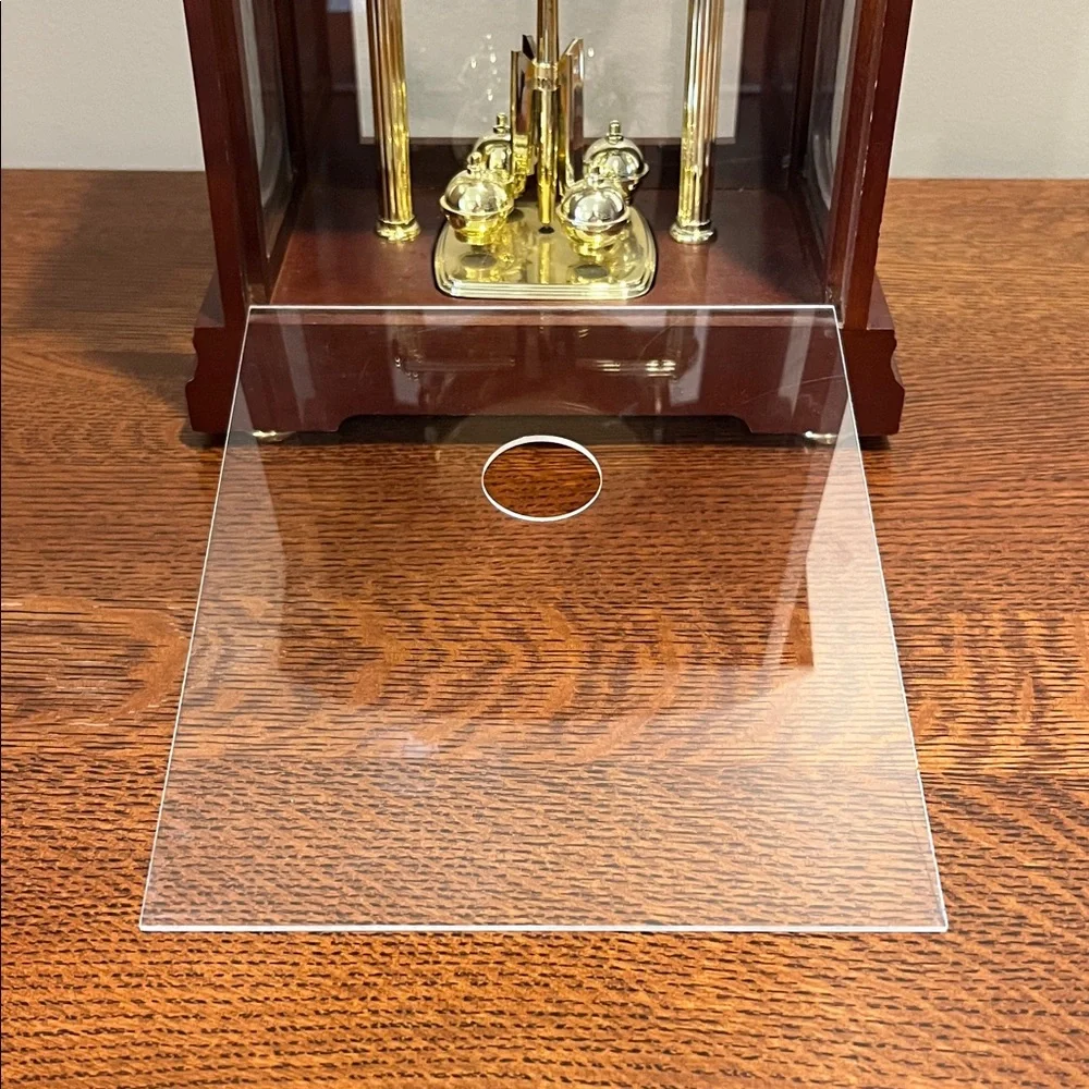 Bulova Walnut Finish Mantel Clock